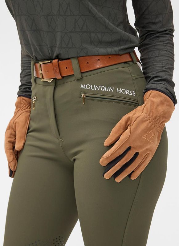 MH Leather Glove Fleece Lined